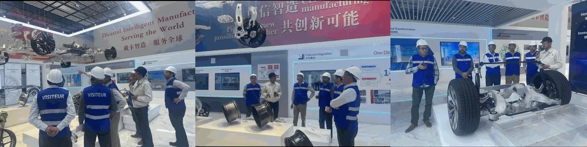 Visite de l'usine Citic Dicastal à Kénitra